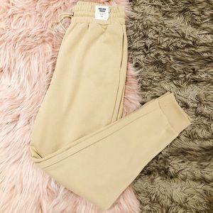 NEW WITH TAGS Beige Joggers